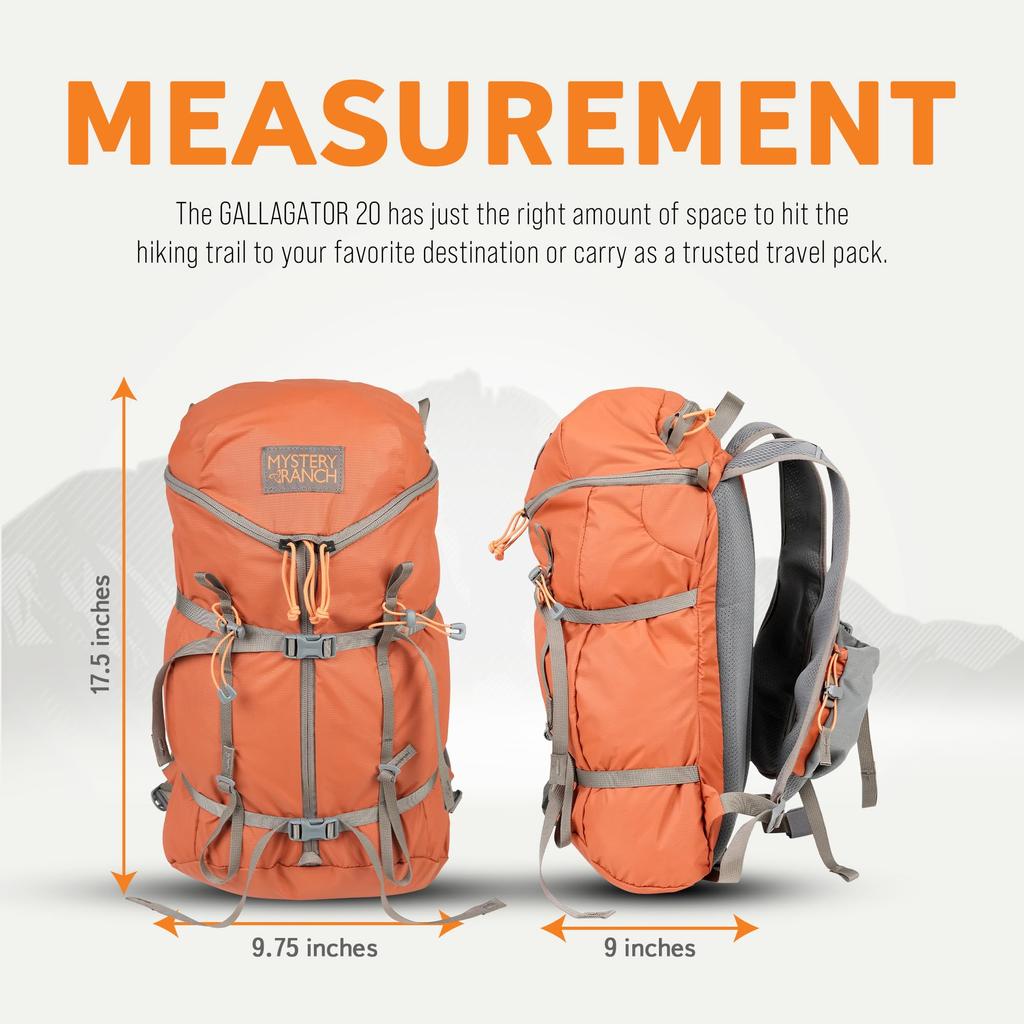 [Mystery Ranch] Galagater 20 19761600 Paprika