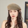 Spring and Summer New Sweet Versatile Beret Women's Light Luxury High Sense Breathable Face Small Internet Celebrity Painter Hat