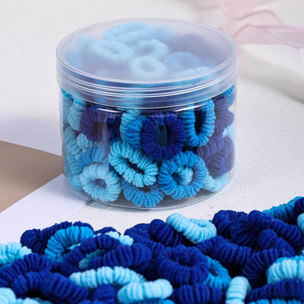 High-Elasticity Hair Ties for Girls - Gentle on Hair, Perfect for Children's Hairstyles