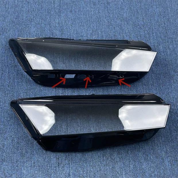 Compatible Headlight Cover for 2021 Skoda Octavia Overseas Version, Front Clear Lampshade PC Housing