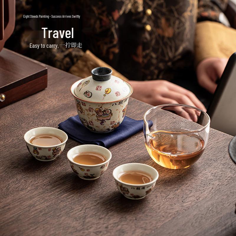 Ceramic Kung Fu Tea Set
