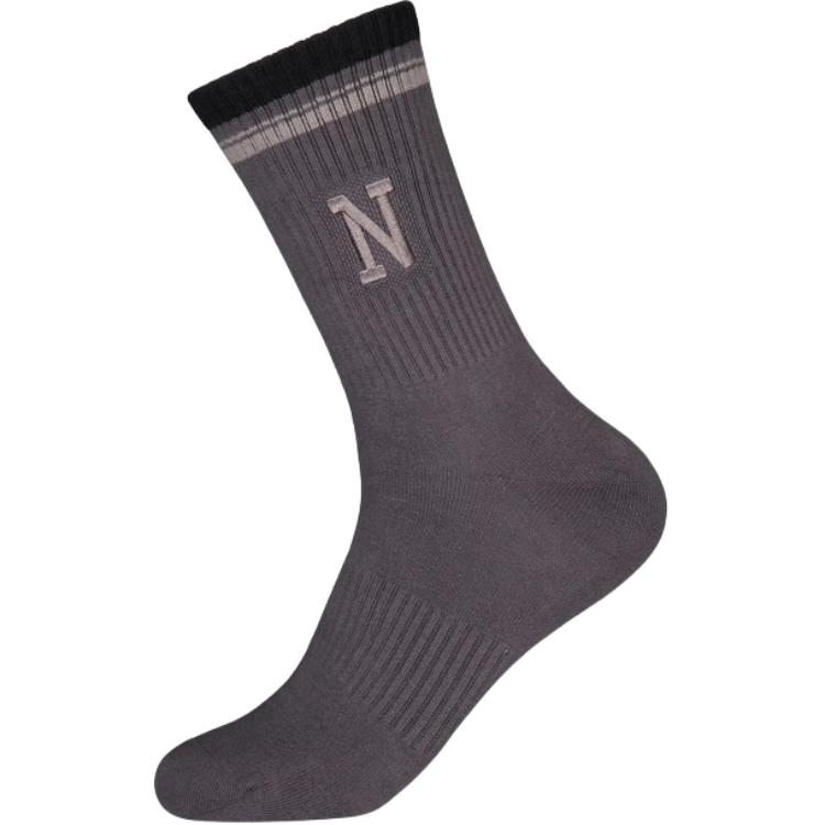 New Balance Crew Socks Unisex 1 Pack Gray LAS51401-ACK M