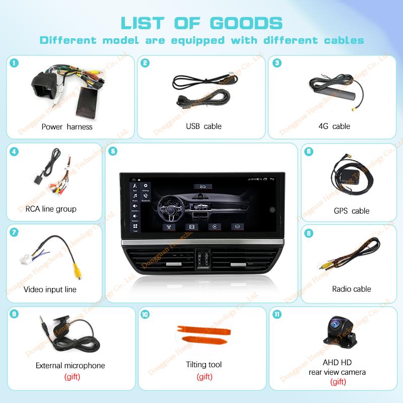 12.3Inch Pentru Porsche Cayenne 2011-2017 Navigație GPS Player Multimedia Auto Radio Android12 8+128G 8Core CarPlay 4G Cameră 360