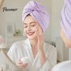 Quick Dry Hair Wrap Microfiber Towel for Women, Fast Drying Waffle Turban Absorbent Women Wraps, Large Thick Anti Frizz Shower Wet Lightweight