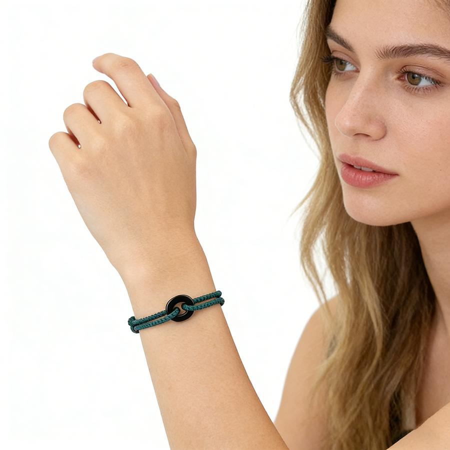 Amethyst Tiger Eye Stone Braided Bracelet Minimalist Adjustable Handmade Woven Rope Braslet For Women Daily Wear Healing Braclet