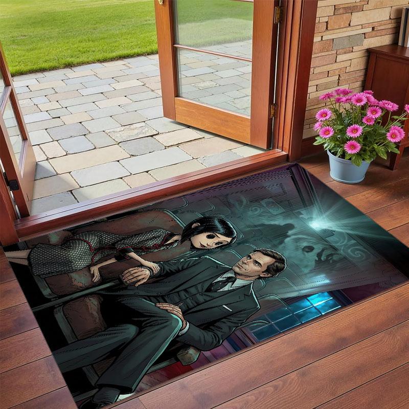Crystal Velvet Rug Soft Non Slip Indoor Floor Mat Home DecorCoraline Other Mother