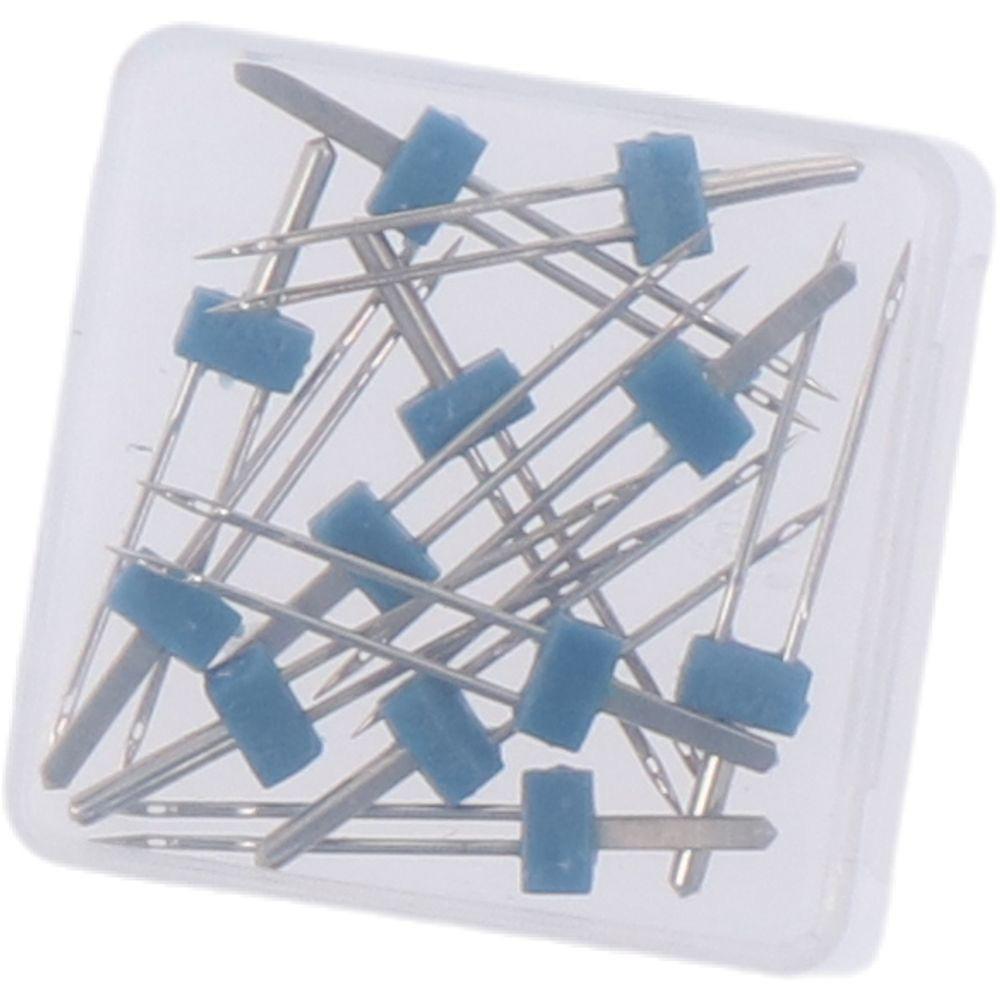 12pcs 3 Sizes Twin Needles wth Plastic Box Double Needles  for Household Sewing Machine