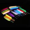 Encrypted Colored Turkey Feather Strips for DIY Decorations & Stage Costumes