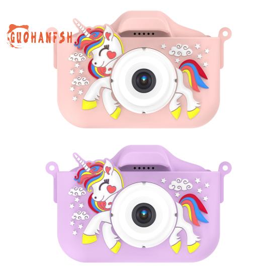 1 Set Kids Camera - Dual Lens Camera with Selfie Function, High-Resolution Children Photography Toy for Photo Video