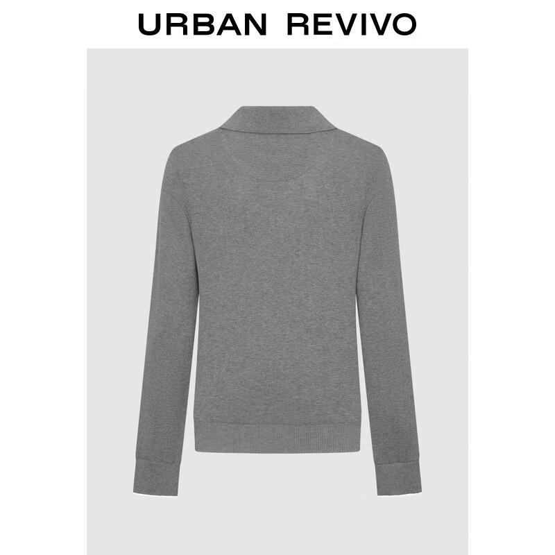 

UR Women s Faux Two-Piece Color Block Knit Sweater M