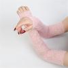 UV Protection Summer Sunscreen Ice Arm Cuffs Arm Cover Fingerless Driving Gloves Arm Sleeve Mittens