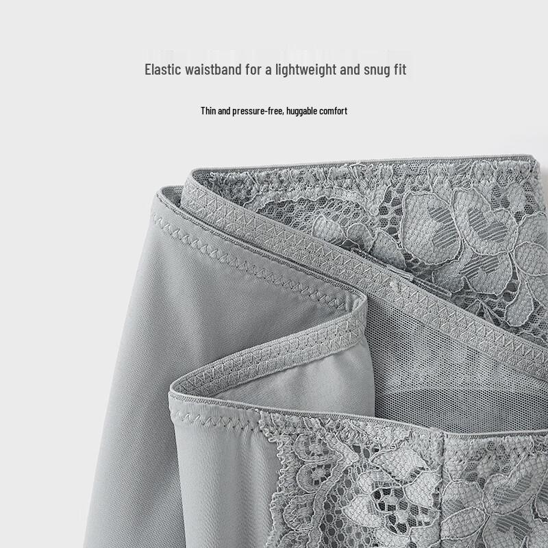 Christies Women's Sexy Lace Antibacterial Panties 3-Pack