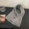 Handmade Balaclava Neck Protect Hat Adjustable Size Winter Knit Hat Christmas New Year Presents for Students Teens