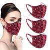 1 Pcs Adult 3D Cashew Mask Dustproof Mask Anti-allergic Mouth Mask Reusable Washable Breathing Organic Sponge Face Mask