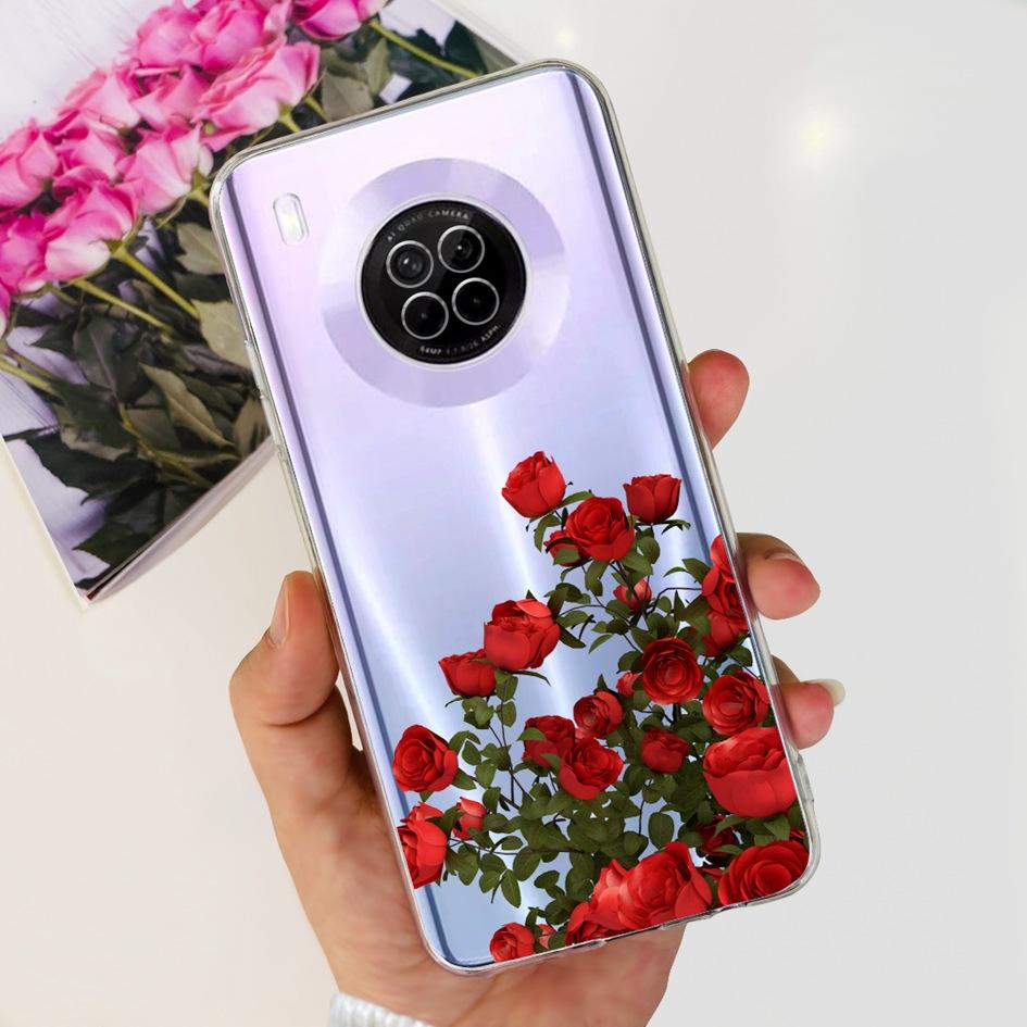 For Huawei Y9a Case Cover For Huawei FRL-22 FRL-23 FRL-L22 FRL-L23 Nova Y9a Phone Case Soft Silicone Clear Protection Funda Capa