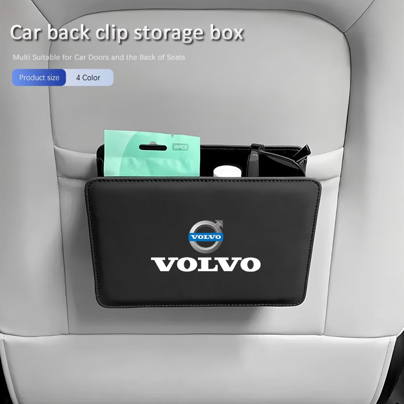 Rückseiten-Clip Auto-Aufbewahrungsbox Auto-Tür Sitz-Aufbewahrungstasche Für Volvo XC90 V90 V60 XC60 V40 EC40 EX40 S80 S60 S90 C40 XC40 V70 XC70 C30