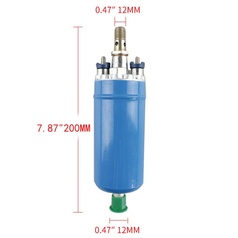 Electric Fuel Pump For PORSCHE 911 924 928 944 968- External Inline Fuel Pump Models 0580464044 0580254911