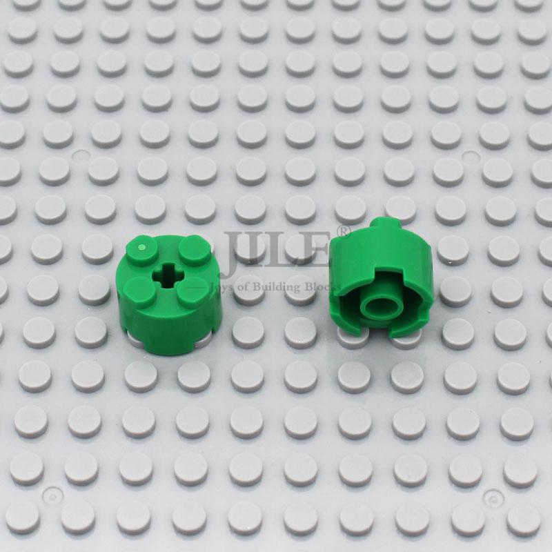 

50 шт. Детали Moc Кирпичики Круглые 2x2 с отверстием для оси 3941 Обучающие строительные блоки Совместимые Конструкторские сборки Игрушки «Сделай сам»