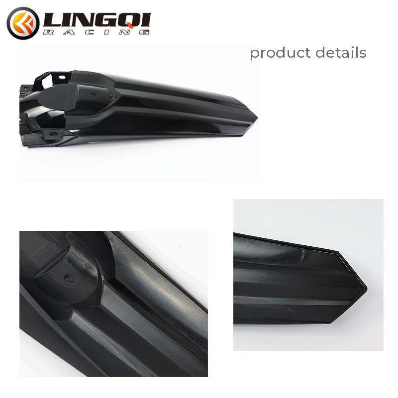 Black Plastic KAYO T4 Rear Wheel Fender Cover Splash Guard Mudguard Protector Universal For Electric Motorcycle Accessories ATV