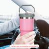 1/2PCS Sealing Bottle Cover for Stanley 20/30/40oz Spill Proof Replaceble Tumbler Flip Straw Lid Water Cups Replacement Cover