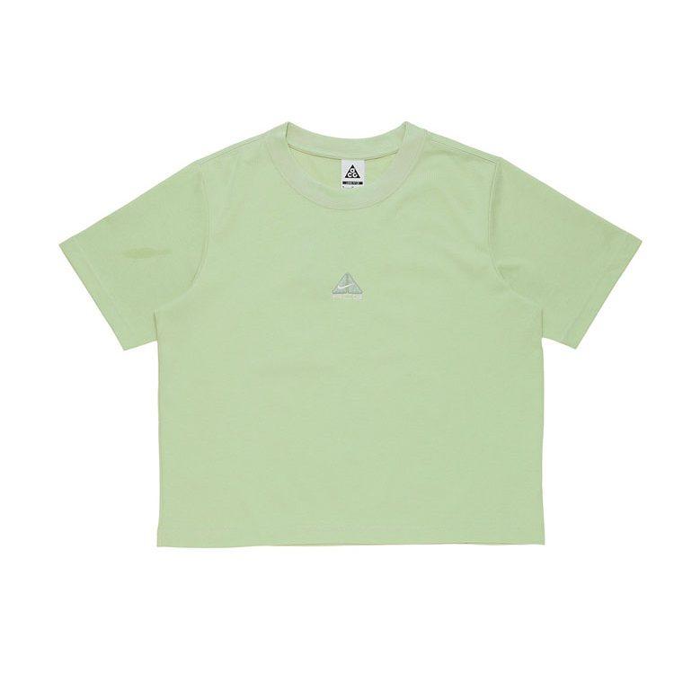 Nike ACG Women'ss Embroidered Knit Crewneck T-Shirt Green DQ2907-343