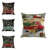 Versatile Cotton Linen Christmas Cushion Cover For Sofa Car Home Decor With Timeless Design