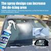 JOKJOK Hochleistungs-Auto-Enteisungsspray: Schneller Eis-Schmelzer/Frostschutz, Fenster/Spiegel/Türen, Schnell wirkend, Winter-Fahrzeug-Essential