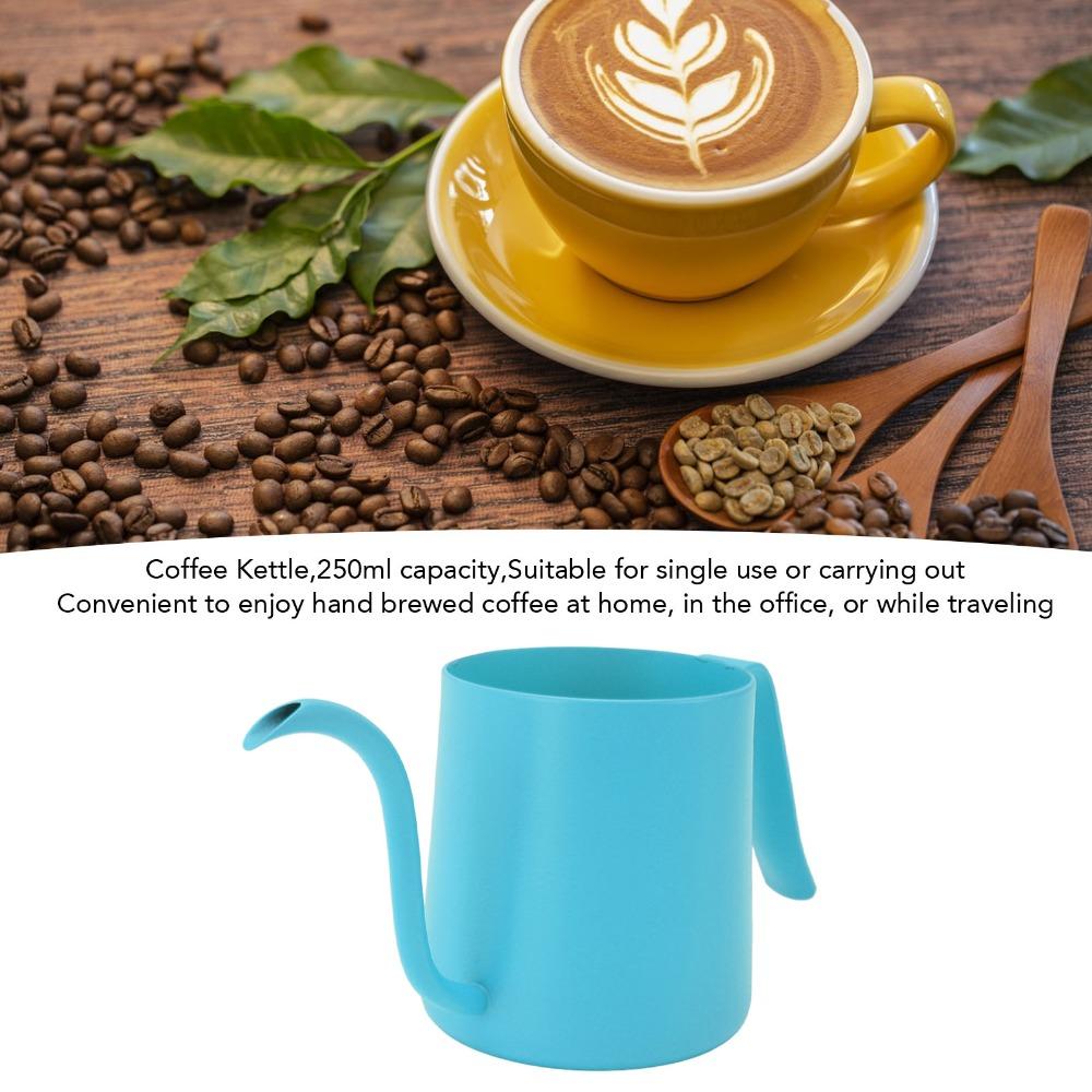 304 Stainless Steel Gooseneck Coffee Kettle Gooseneck Spout Coffee Tea Pot Drip Coffee Pot  Camping