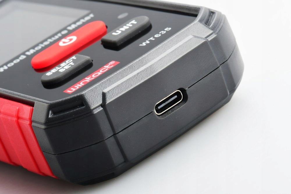 Non-Invasive Induction Moisture Meter For Wood, Building Materials, Thermometer