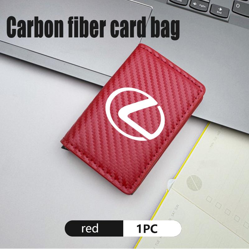 

For Lexus Men s Wallet Bag Credit Card Clip Ultra Thin Magnetic RFID Anti Theft Brush Card Bag CT ES GS NX IS250 CT200h IS300h