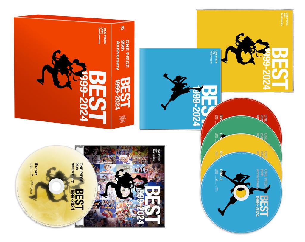 ONE PIECE 25-årsjubileum BEST limited deluxe 1999-2024 (første utgave)