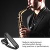Adjustable Length Saxophone Neck Strap Soft Saxophone Belt Breathable Strap Padded Upgraded for Alto Tenors Saxophone