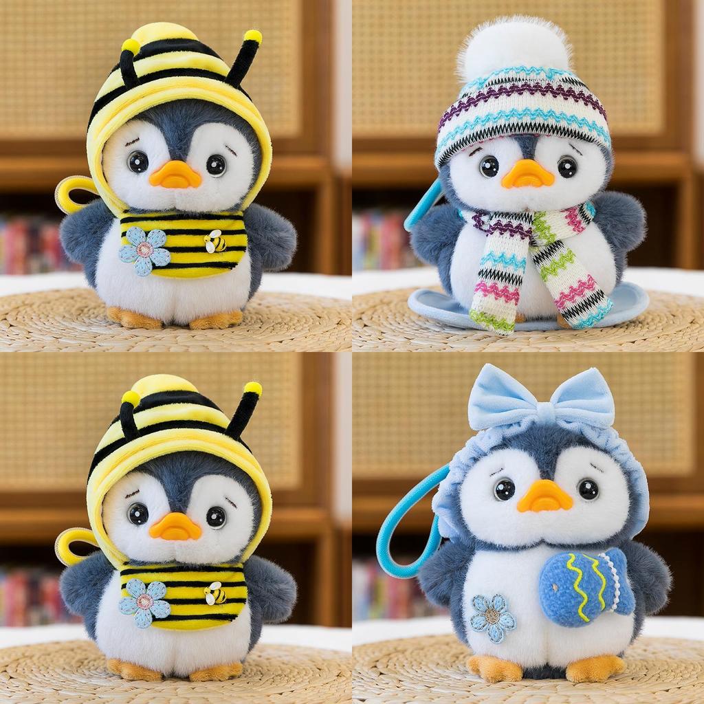 Plush Penguin Doll With Soft Short Pile Fabric For Kids Baby Gift And Room Decor