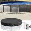 8/10/12FT Round Swimming Pool Covers For Aboves Ground Pools Hot Tub Cover Solar Covers Heavy Duty Tear Resistant Pool Cover