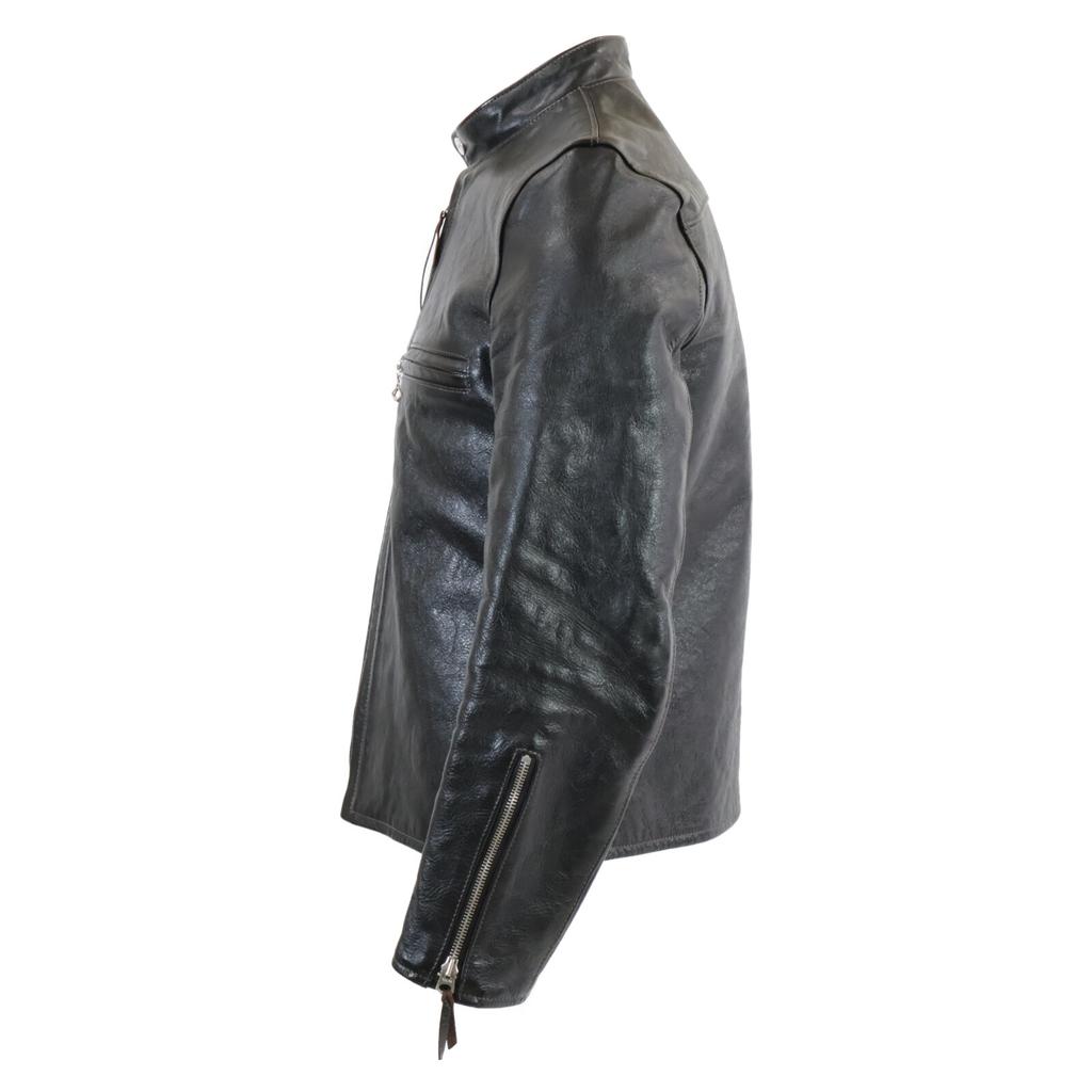 THE REAL MCCOY'S Excellent condition BUCO J-100 brown horsehide stand-collar rider's jacket Jacket 36 blackUsed