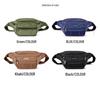 Durable Multi-layer Outdoor Waist Bag - Large Capacity for Running, Phone, Tools, and Money.
