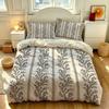 3pcs Retro Floral Print Coreless Duvet Cover Set Multiple Sizes Soft Comfortable Bedding Decoration Machine Washable