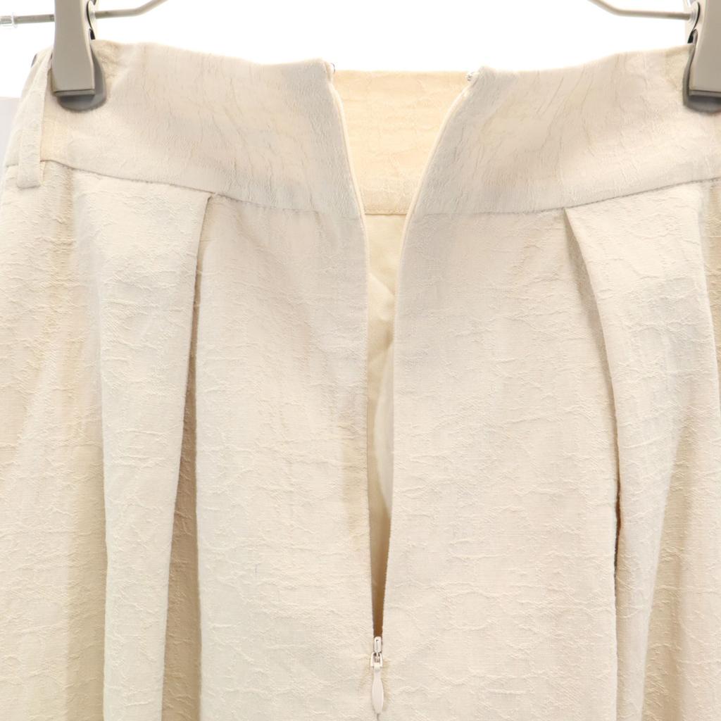 unused SNIDEL Belted Tuck Long skirt 1 beige Women Used