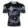 Summer Men's T Shirt Casual Short Sleeve Dragon 3d Pattern Pullover Street Loose Clothing Men T-shirt Women T Shirt Kid Tshirt