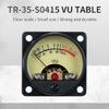 35mm VU-Panelmeter Zeiger-VU-Meter mit Hintergrundbeleuchtung Audiopegel-Verstärker