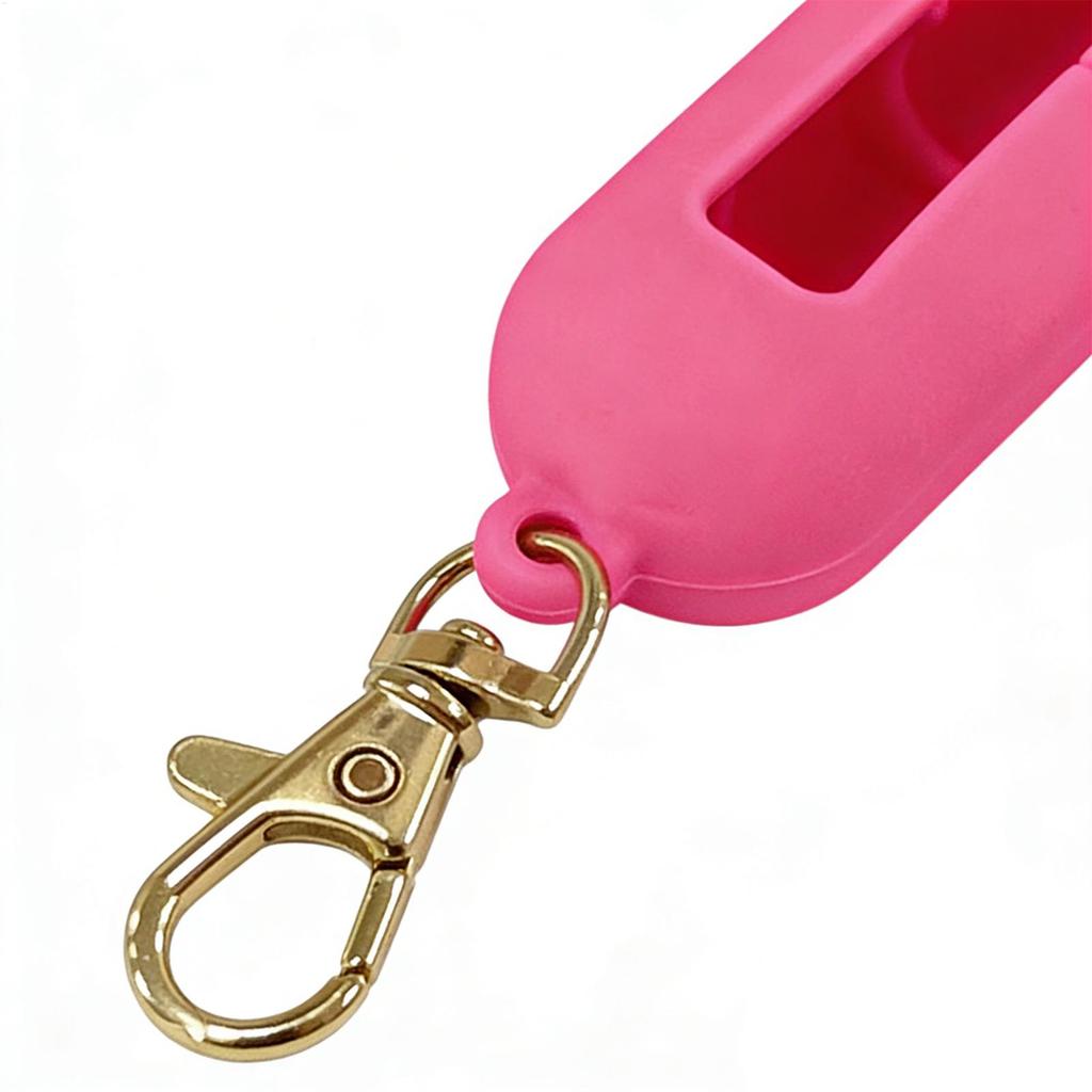 Silicone Lip Balm Keychain Holder Travel Portable Case for Purse Backpack Keys, Gym Workplace Outdoor Commute Essential