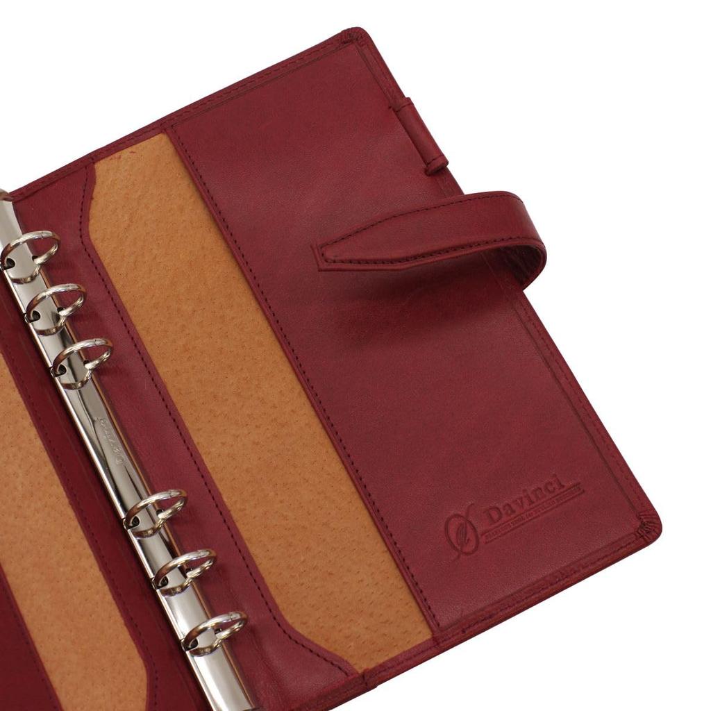 Olive Leather Bible 15mm Wine