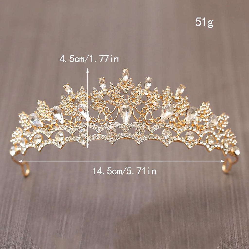 Strass-Tiara: Braut, 18. Geburtstag, Prinzessin & Kind Haarschmuck