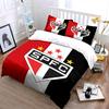 SPFC Logo Red Black Bedding Set Bedding Duvet Cover Set Duvet Cover Pillowcases (1 * Duvet Cover 2 * Pillowcases, Without Duvet Insert)