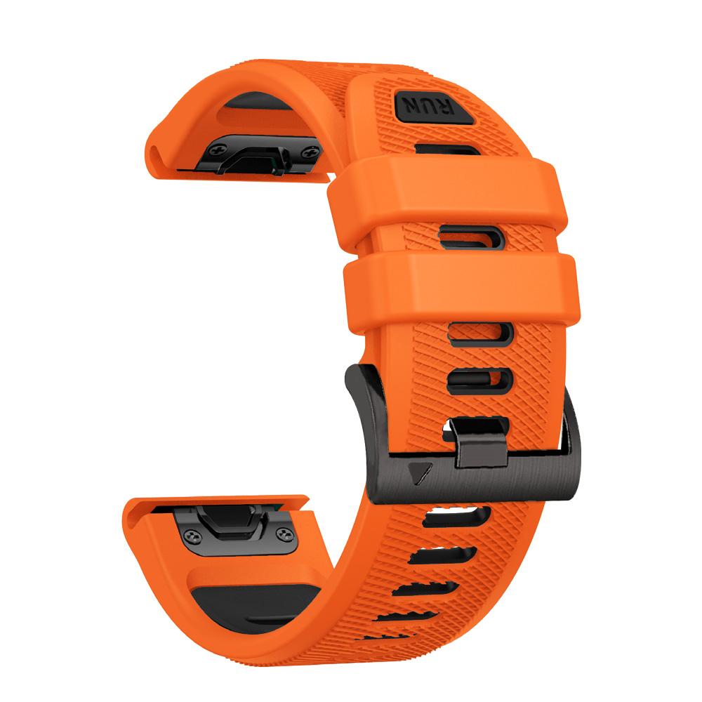 Bracelet Silicone 22mm 26mm Quickfit Pour Montre Garmin Fenix 8 51 47mm 8PRO E 7X 7 Pro 6X 6 Pro 5X 5 Plus Enduro 3 2 Bracelet