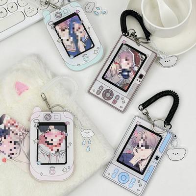 Acryl-Fotokartenhalter Kpop Idol-Kartenhalter Transparente Poca-Hüllen Fotokartenhalter Fotokarten-Aufbewahrungsbox