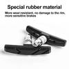 1 2 4 Pairs MTB Road Bike Silent Brake Pads Cycling V Brake Holder Shoes Rubber Blocks Durable Bicycle Brake Pads Accessories