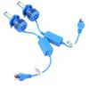Car LED Headlight Bulb 9006 HB4 H1 H4 Hi-Lo H11 H7 H3 6000K White Beam 40W 12V 24V Universal Fog Lamp Car Accessories