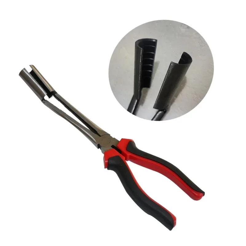 Automobile Maintenance Tools High Voltage  Sleeve Type Round Corner  Sharp Voltage Wire Pliers Automobile Separating Steel
