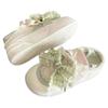 Korean Student Board Shoes Women's Spring and Autumn New Platform with Skirt Bow Bread Shoes Women